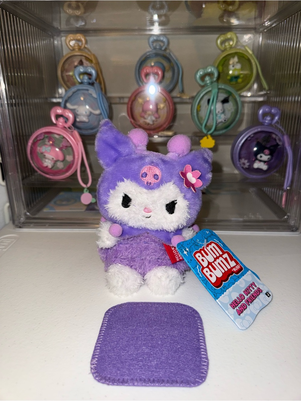 Hello Kitty Karomi Magnetic Shoulder Plush 6”